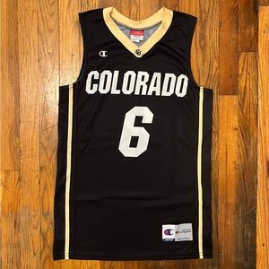 University of Colorado Basketball Jersey - Size S